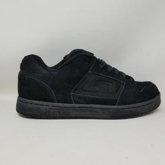 vans docket black charcoal